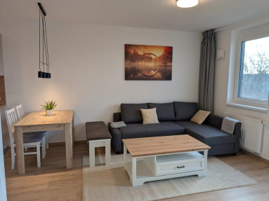 Nový klimatizovaný 2-izbový byt s balkónom – projekt NUPPU, Ružinov Ponúkame na prenájo