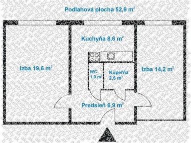 PODORYS-GALBAVEHO Predaj 2 izb.byt , Bratislava IV, Galbavého, Dúbravka