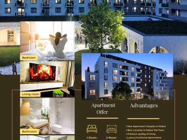 Prenájom bytov -Košice City Centre Rental Apartments